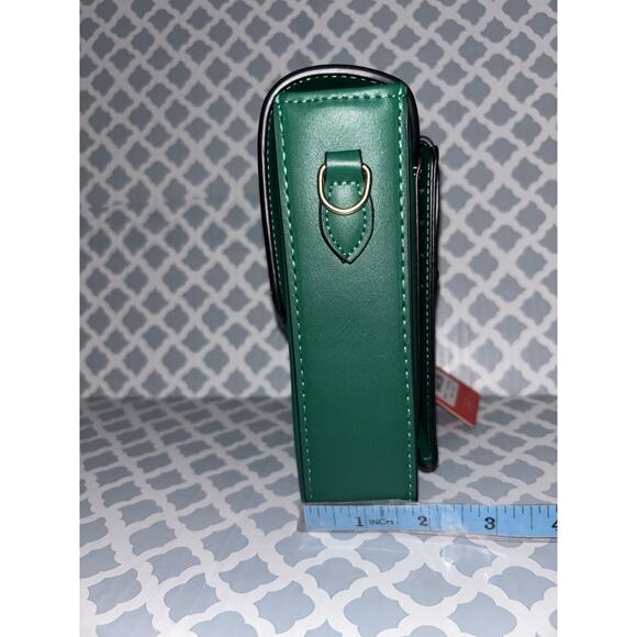 Montana West Cell Phone Purse Small Crossbody Bag Women Wallet with RFID Green - Picture 10 of 11